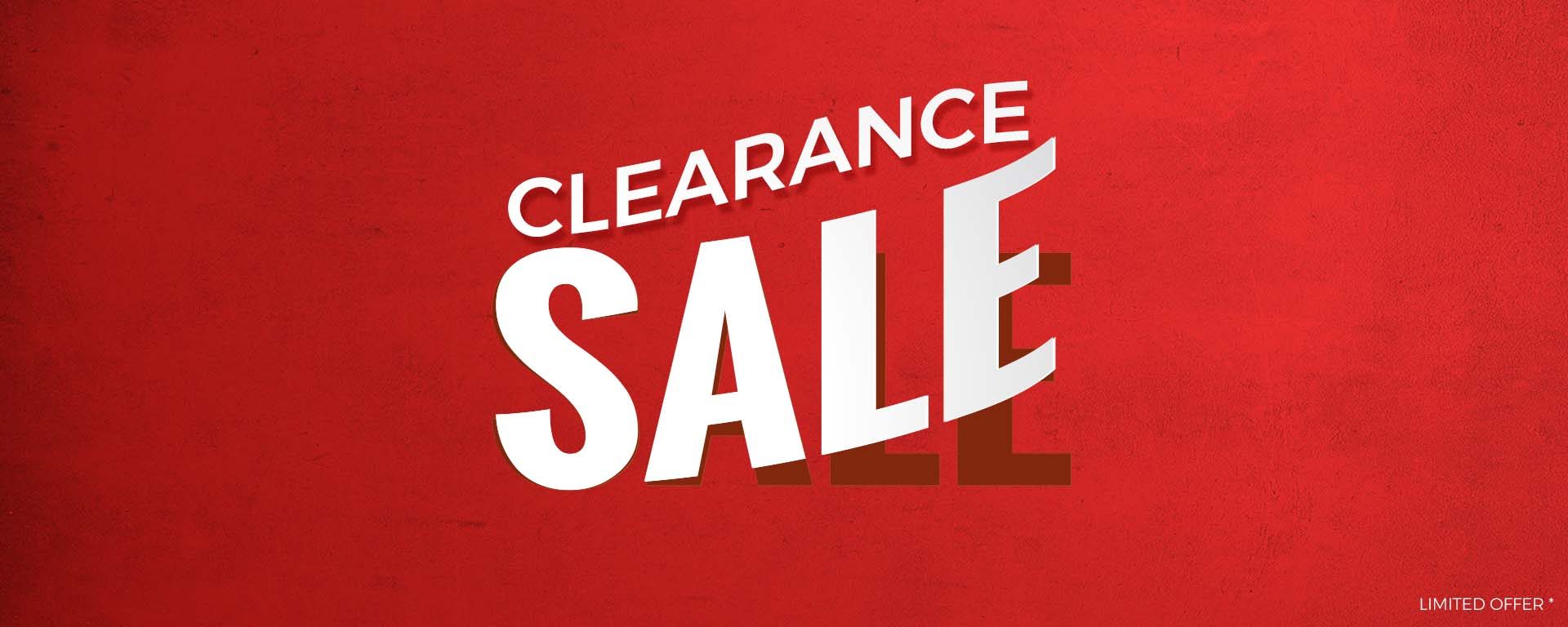 clearance Sale