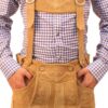 Bavarian Short Lederhosen Light Brown Wood