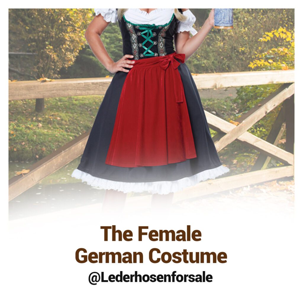 The Female German Costume - Lederhosen For Sale