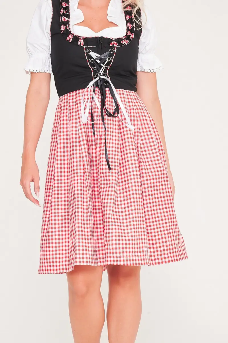 German Dirndl Dress Amara Black