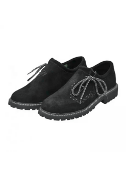 Traditional Black Embroidered Shoes 1