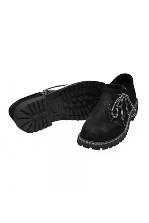 Traditional Black Embroidered Shoes 3