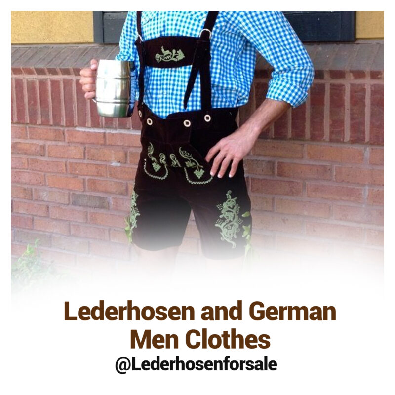 Lederhosen and German Men Clothes