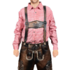 Trachten Short Men Lederhosen Dark Chocolate